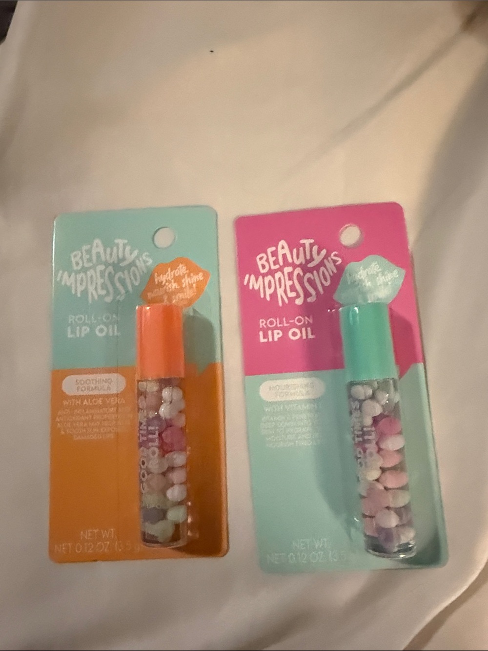 Set of 2 lip oils
